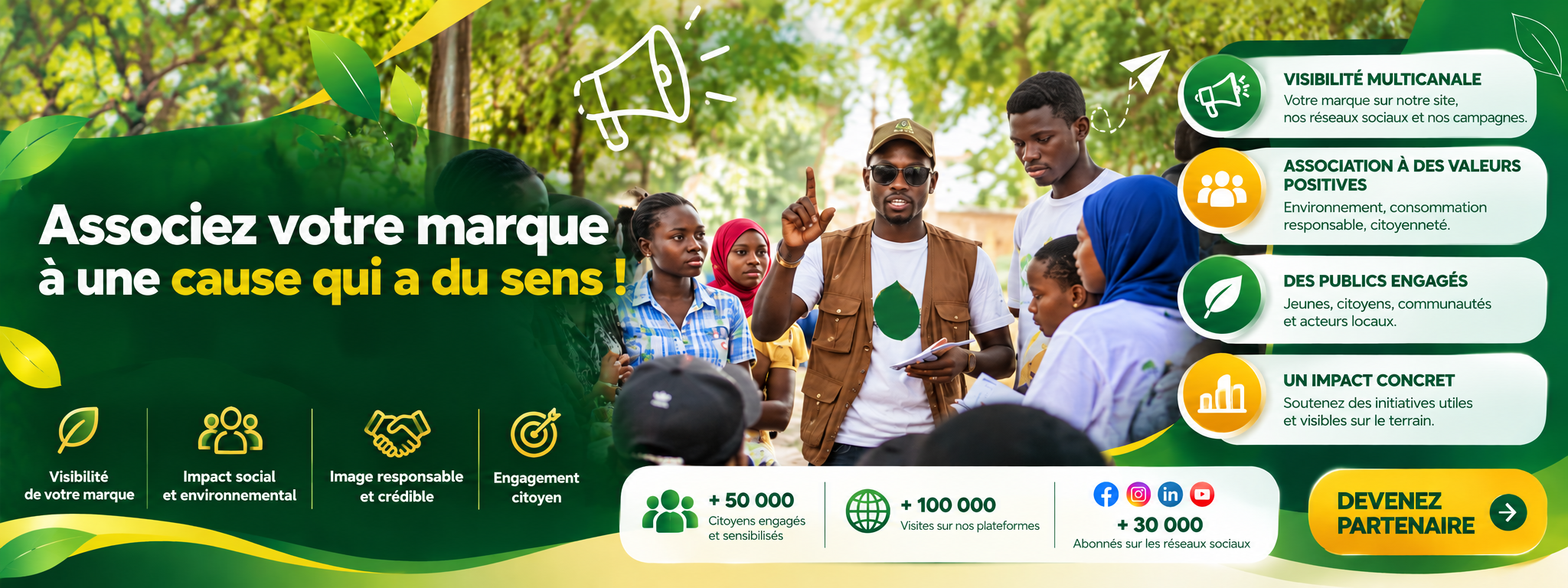 Pub Associez votre marque